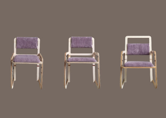 Adjustable Children Chair Julle - Cannon Pink