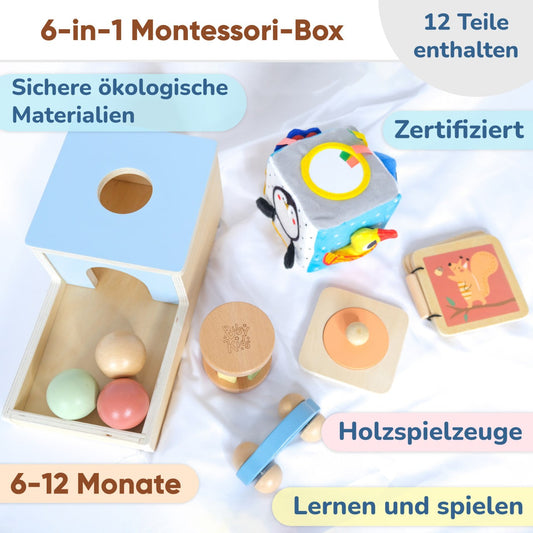 Montessori Play Box – 6–12 Months