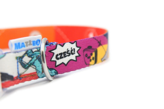 Collar With A LED Plastic Buckle – Travel