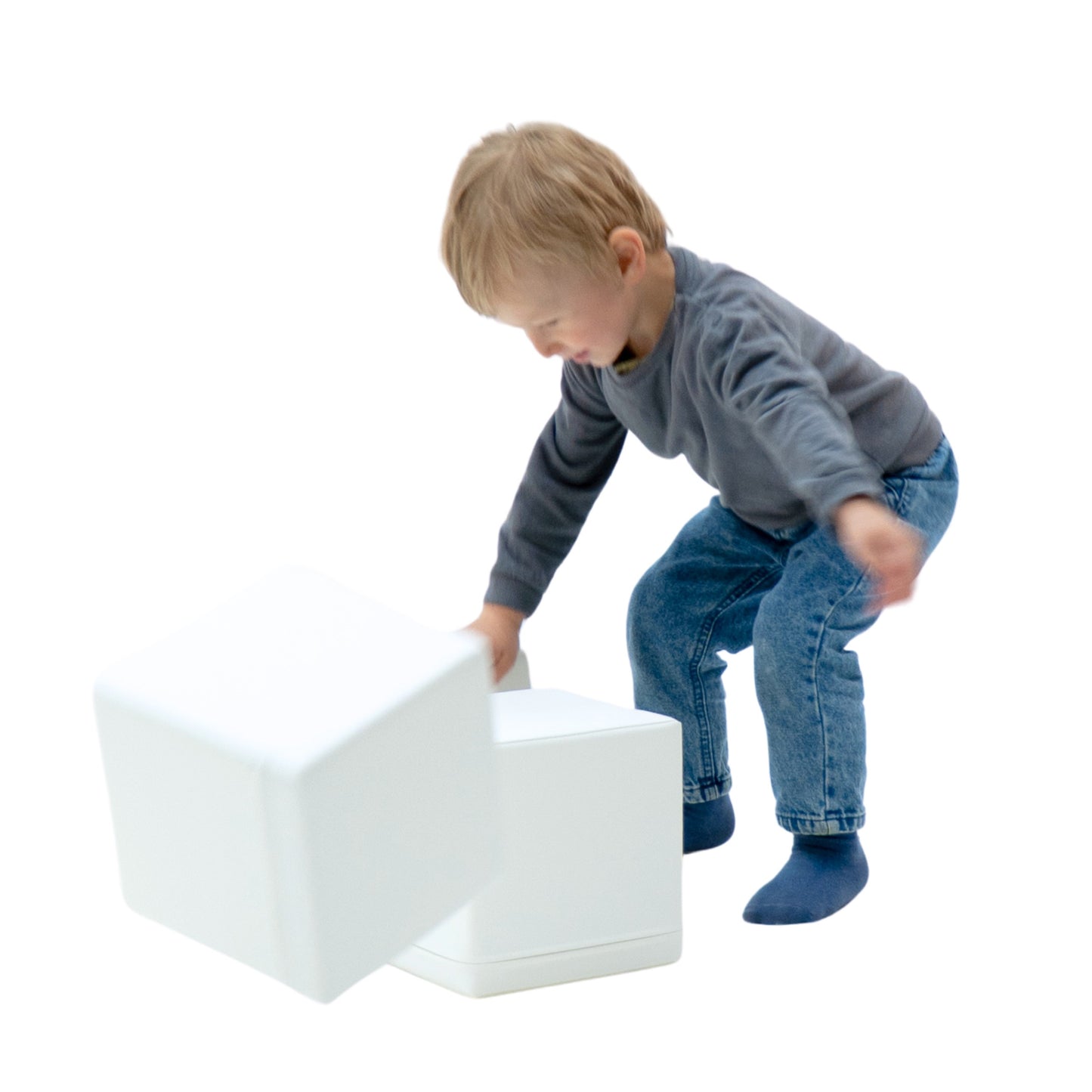 Foam Building Blocks Set of 6 - White
