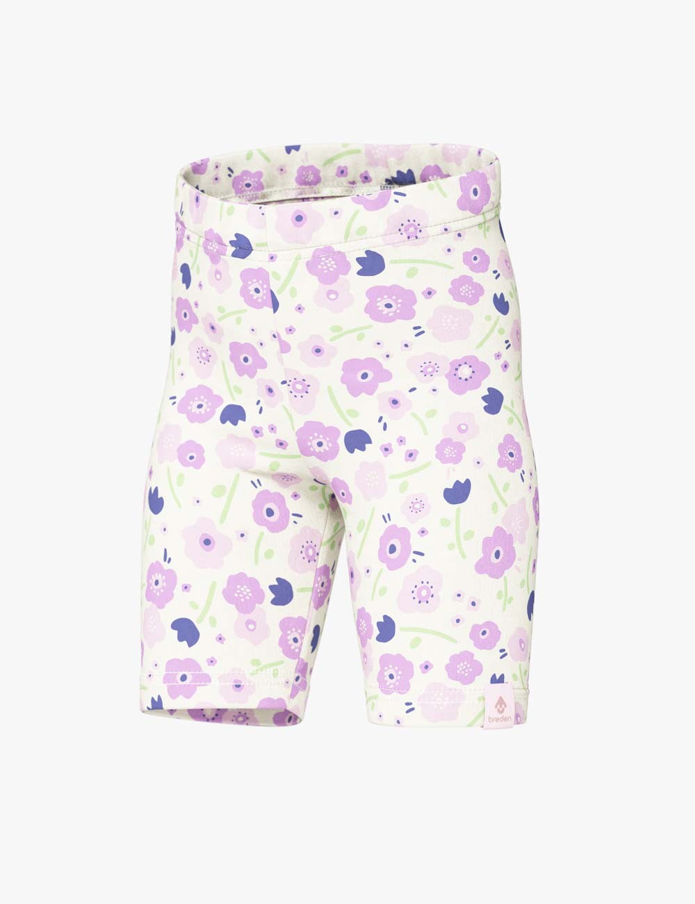 Girls' Short Leggings EMMA - Summer Flowers