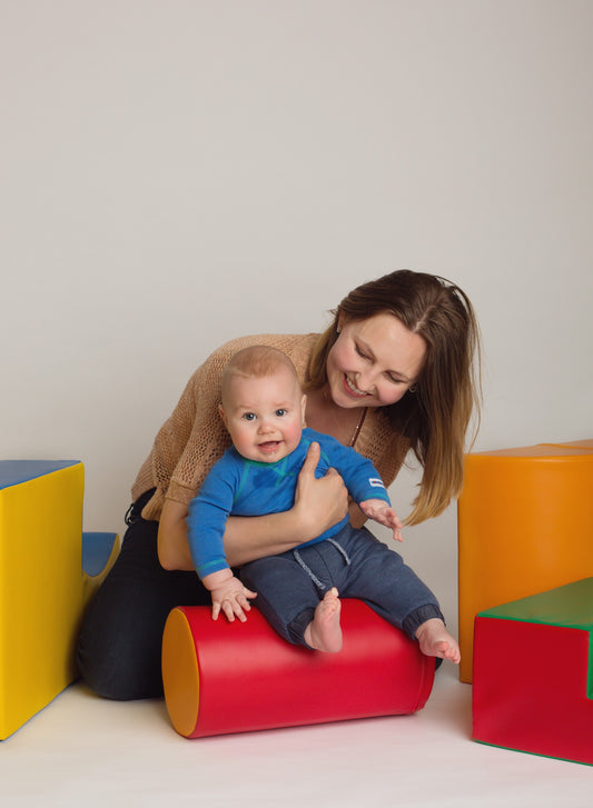 Soft Play 8 Foam Block Set - Multicolor Adventurer