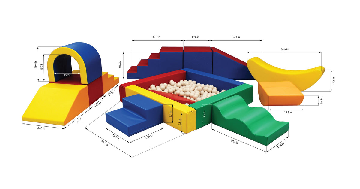 Party Soft Play Set – Multicolor