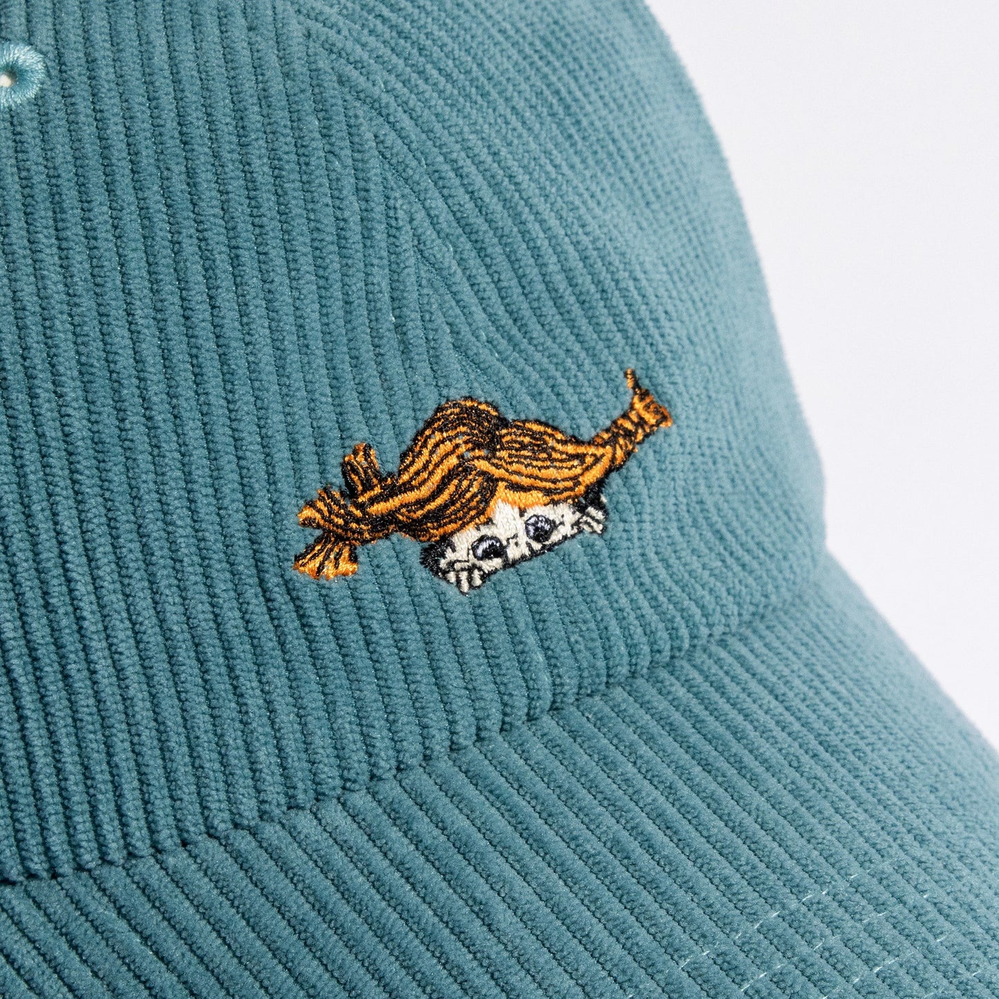 Pippi Corduroy Dad Cap - Petrol
