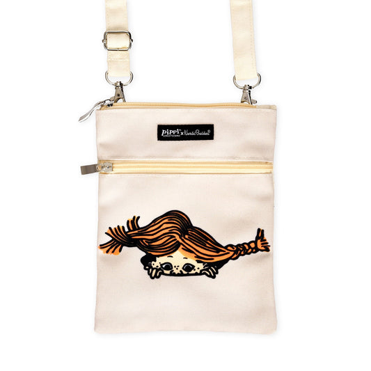 Pippi Passport Bag - Beige