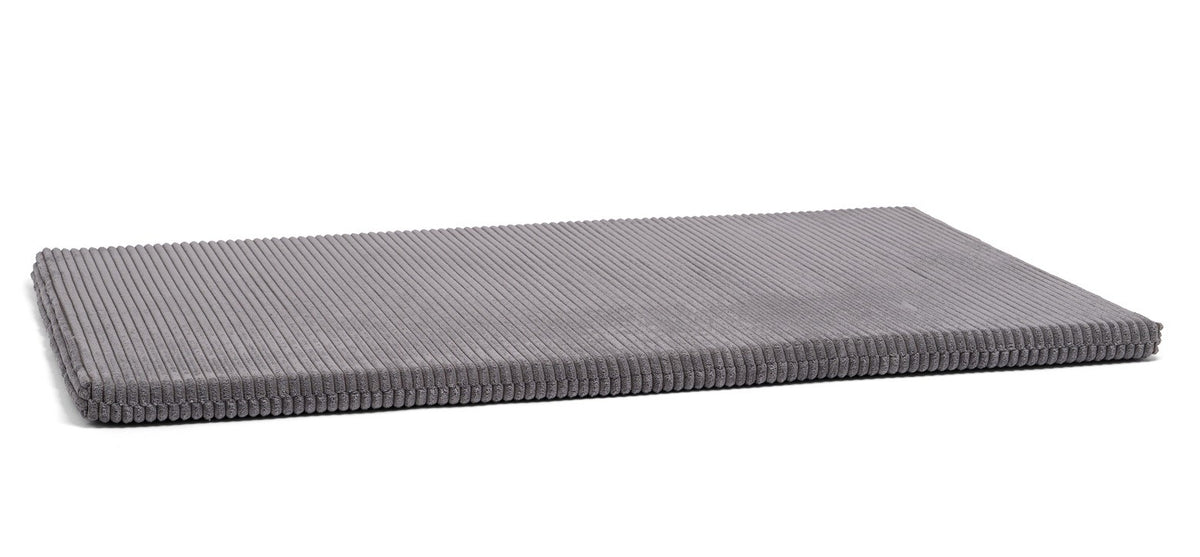 Children's foam play mattress with soft recycled polyester cover, 3 cm thick