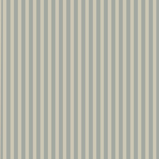 Simple Vintage Stripes Wallpaper - Beige And Blue