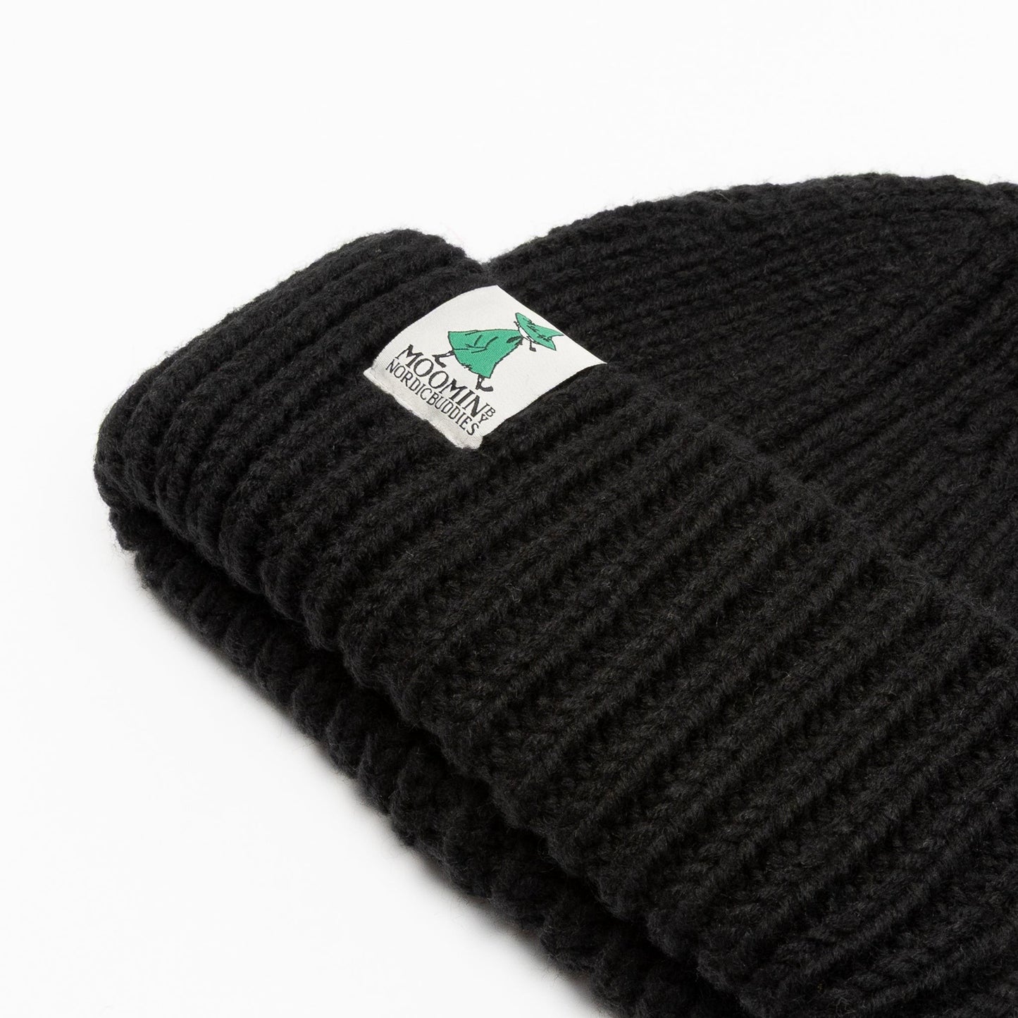 Snufkin Chunky Beanie - Black