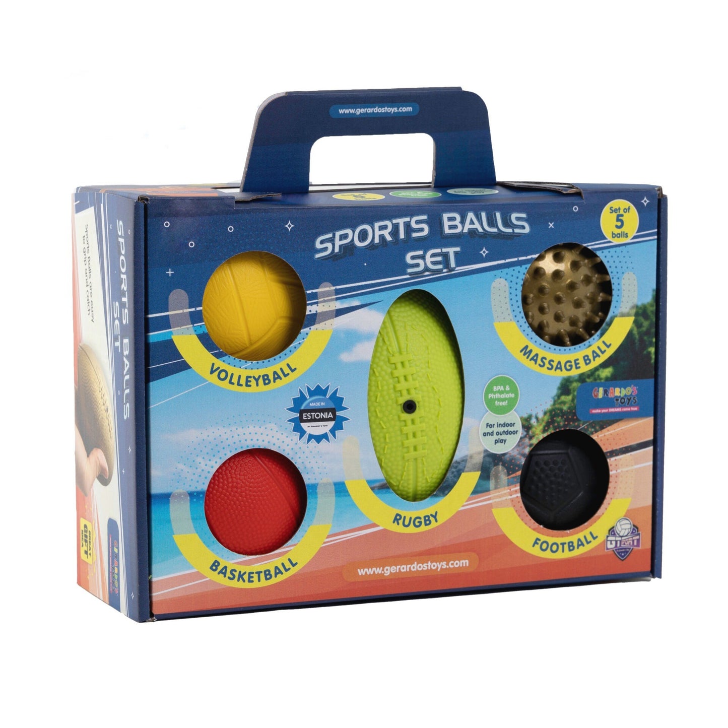 Sports Balls Set 5 pcs for Kids