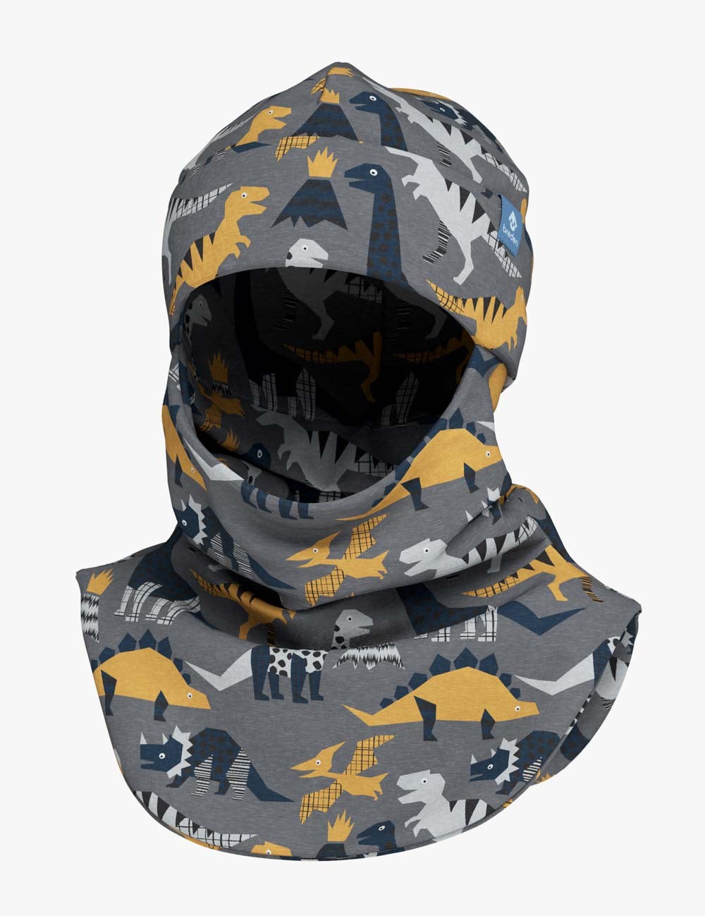 Spring-Fall Kids Balaclava BREDEN - Dinosaurs