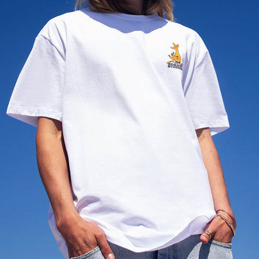 Organic Cotton Premium T-Shirt Sniff - White