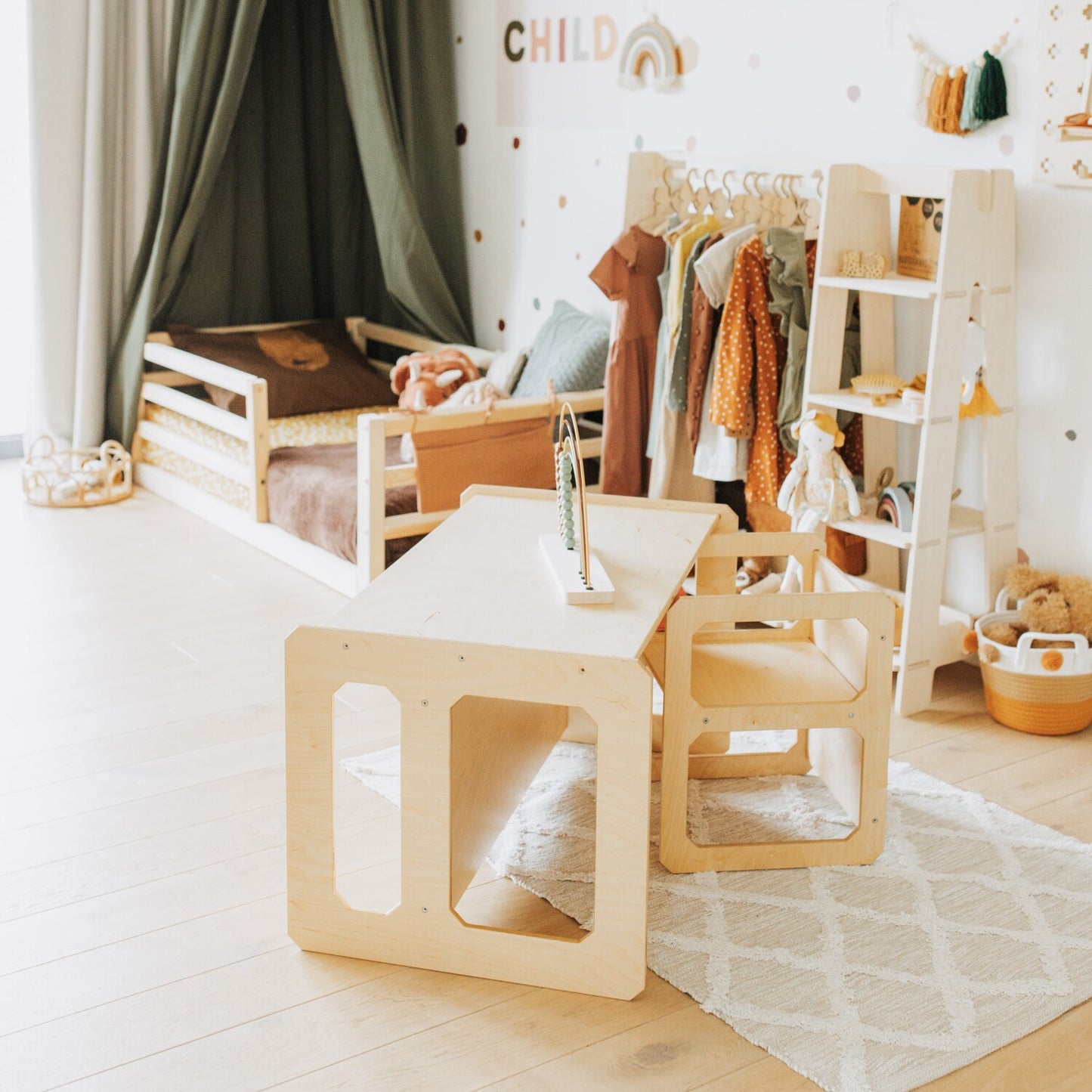 Montessori Weaning Table and Chair Set - with 1 Chair