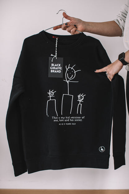 Sweatshirt With Your Child's Drawing