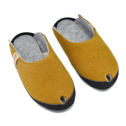 TOKU Brussels Slippers - Mustard yellow