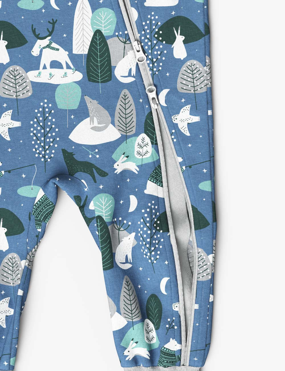 Baby Sleepsuit FREDA - Winter Animals