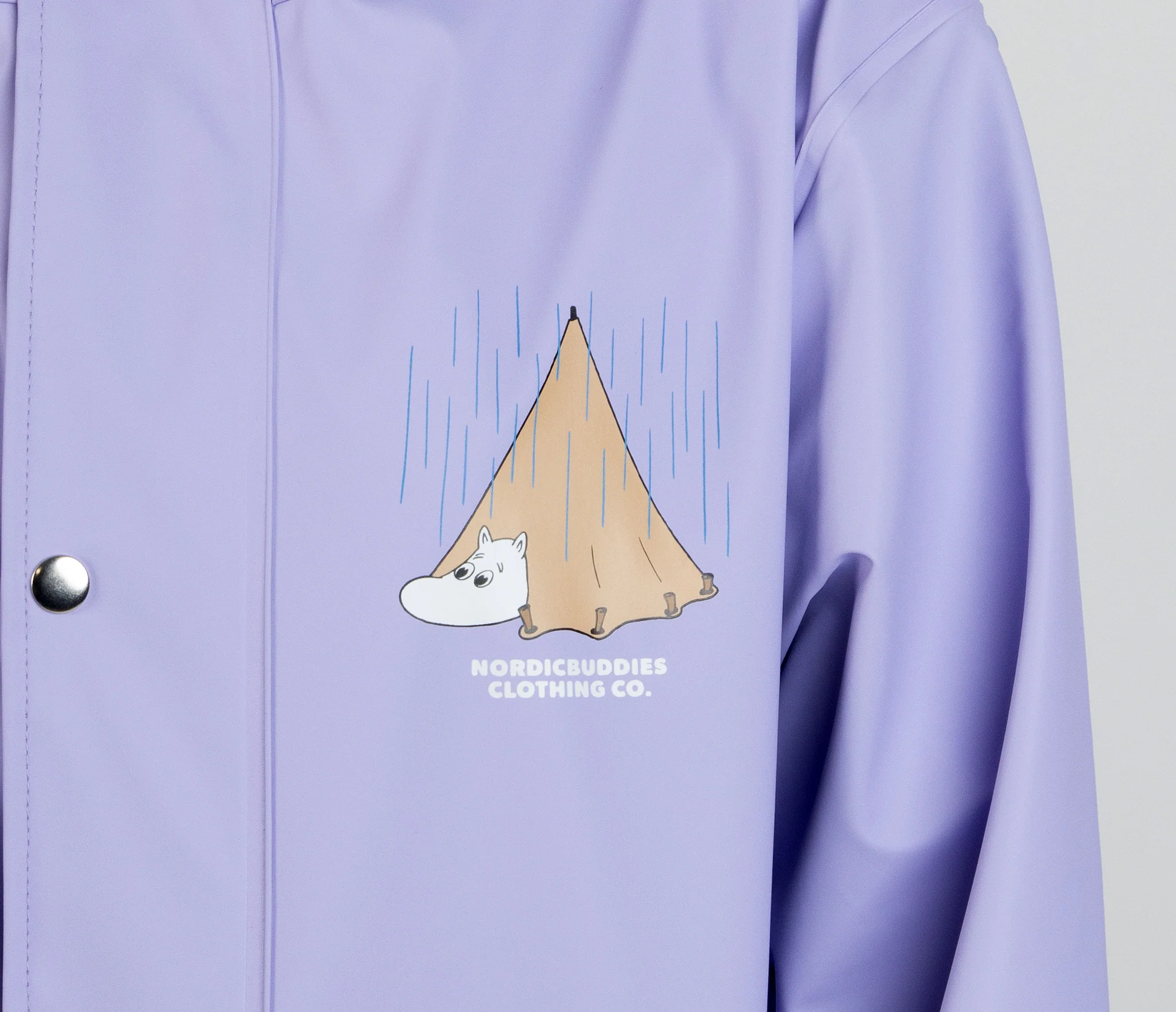 Moomin Adventure Rain Jacket - Lilac