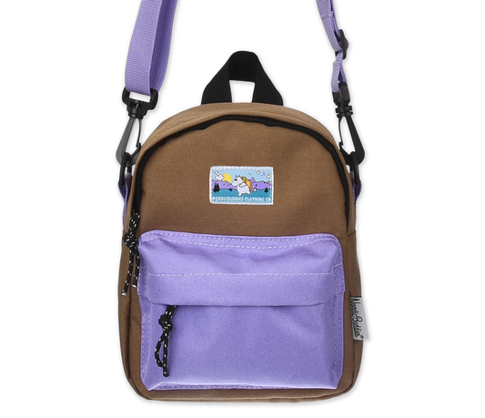 Moomintroll Adventure Cross Body Bag - Brown and Lilac