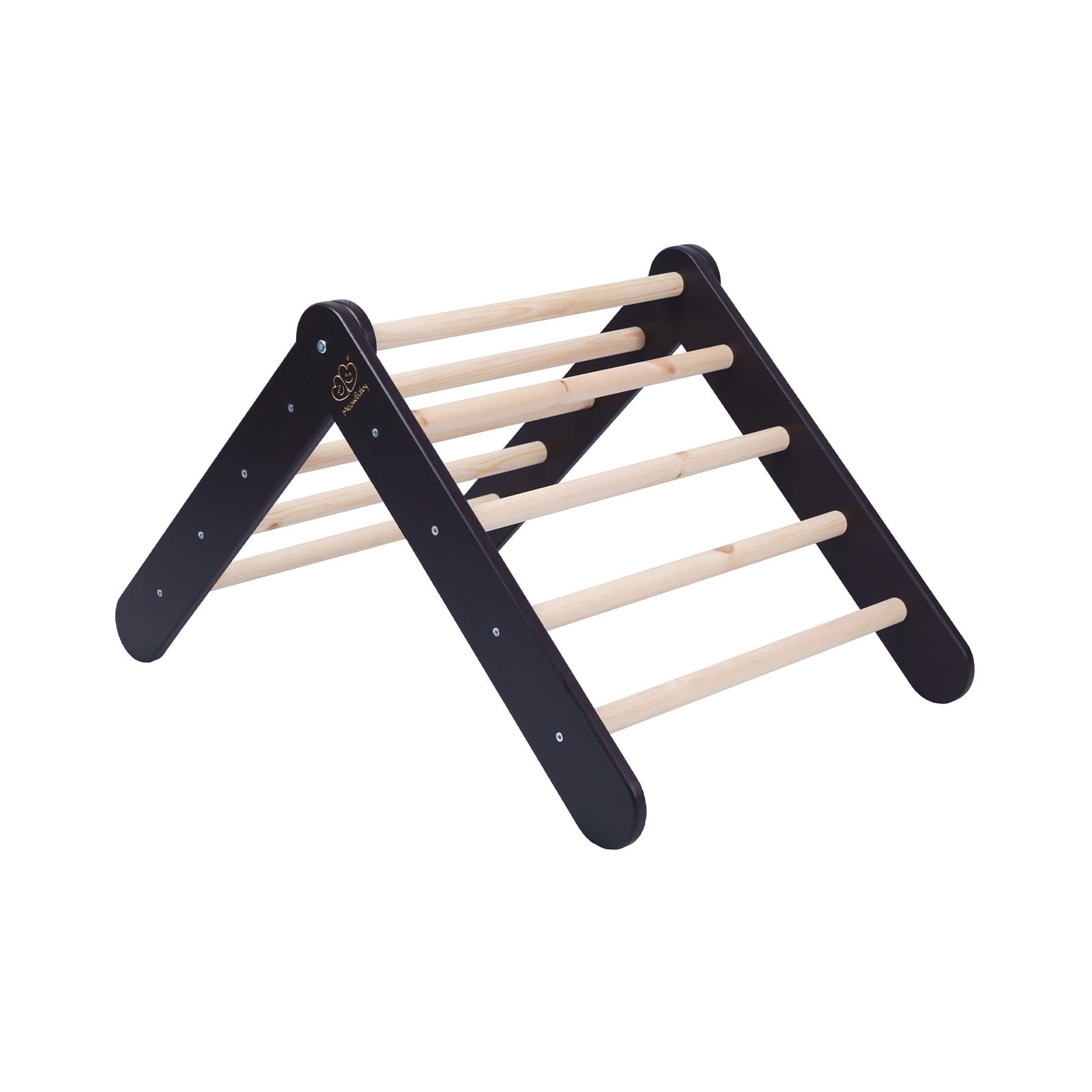 Wooden Pikler climbing Ladder - Black