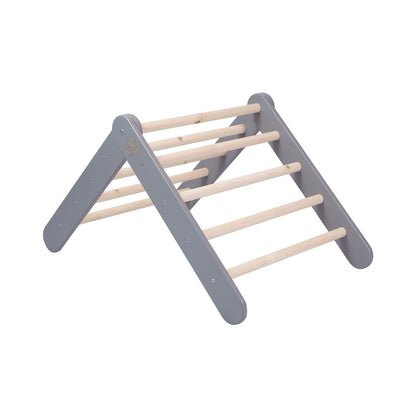 Ladder with a Slide-Climbing Wall - Grey