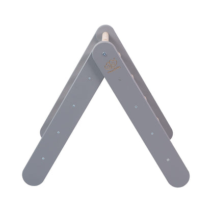 Ladder with a Slide-Climbing Wall - Grey