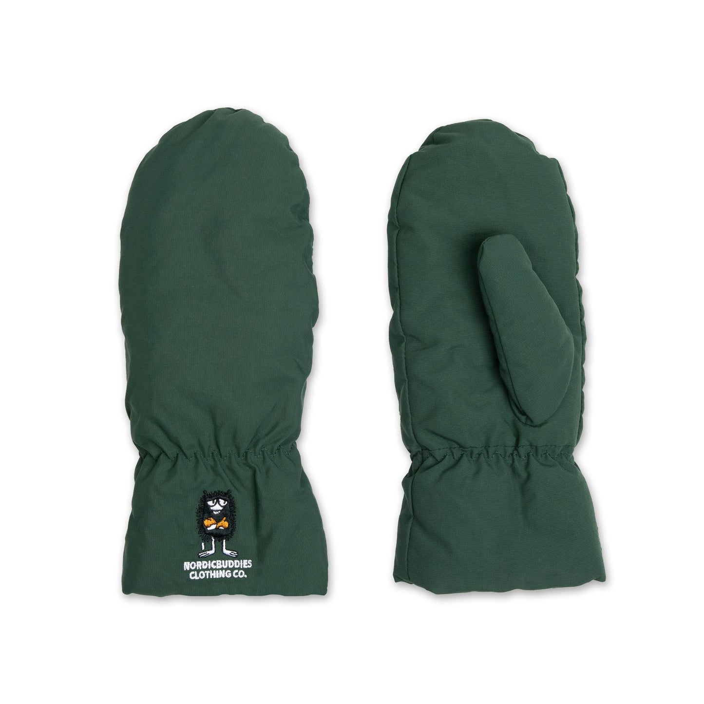 Stinky Puffer Mittens Adult - Green