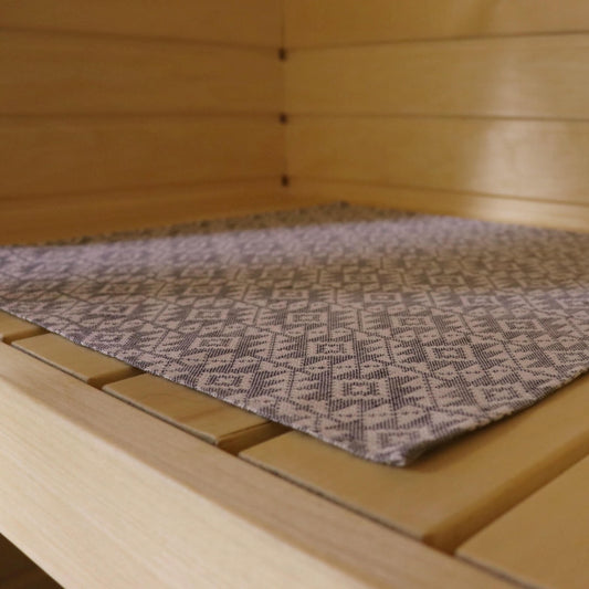 Sauna bench seating pad 45 x 50 cm - Hiiumaa fly pattern