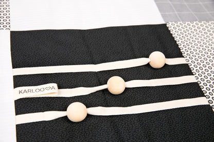 Baby Activity Mat, 100x100cm - Black and White