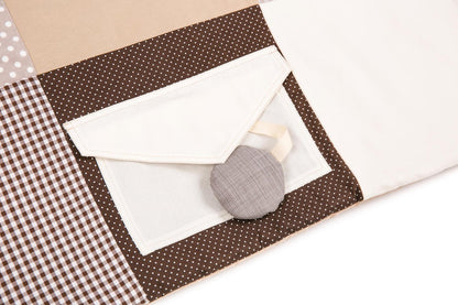 Baby Activity Mat, 100x100cm - Brown
