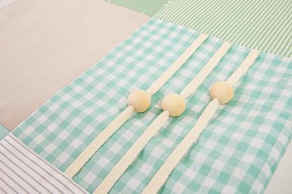 Baby Activity Mat, 100x100cm - Mint Green