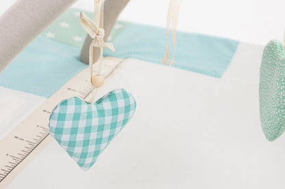 Baby Activity Mat, 120x120cm - Mint Green
