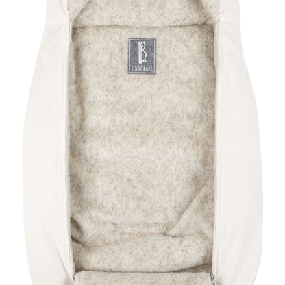 Baby Winter Footmuff – White, One Size