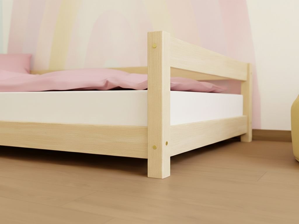 LUCKY Single Bed with Open Entrance – 120–140 cm Wide