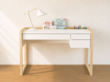 STOLLY Children’s Desk with Three Drawers and Pencil Holders