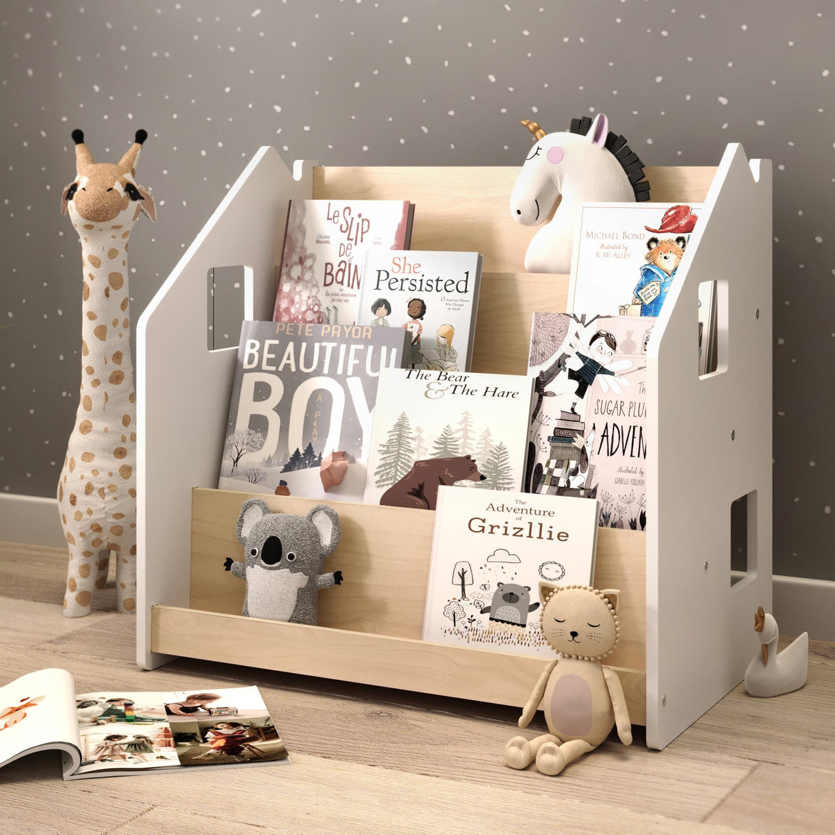 Montessori Front-Facing Children’s Bookshelf