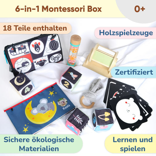 Montessori Play Box – 0–6 Months