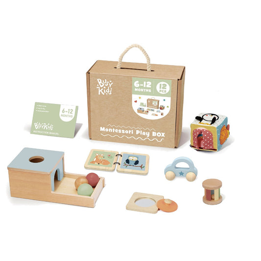 Montessori Play Box – 6–12 Months
