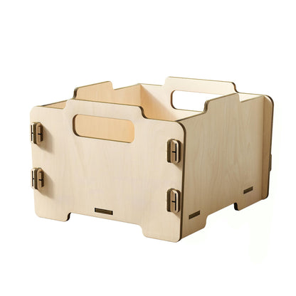 Stackable Toy Storage Box – Natural