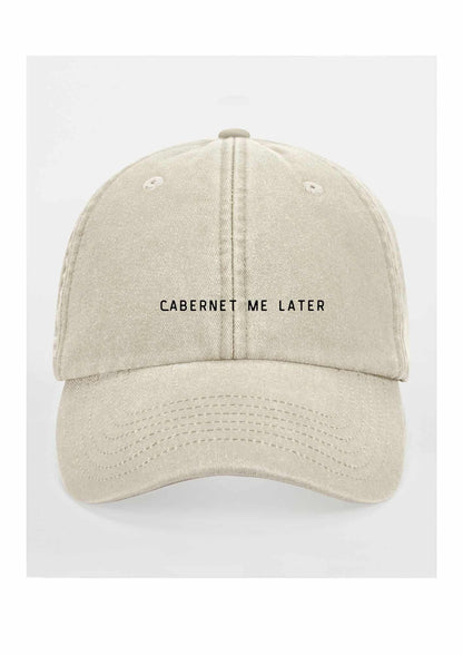 Cabernet Me Later Cap Adult