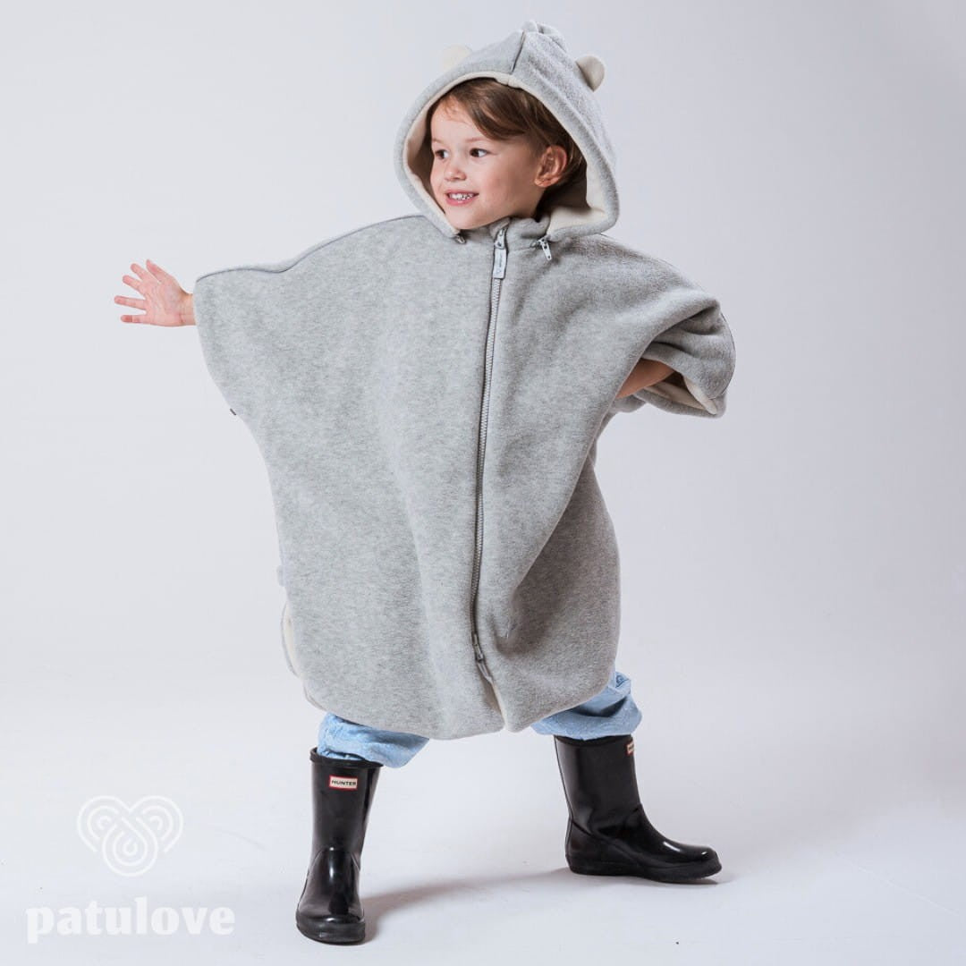 Car Poncho For Kids - Bear