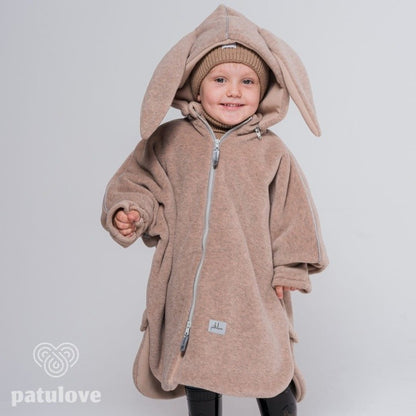 Car Poncho For Kids - Bunny