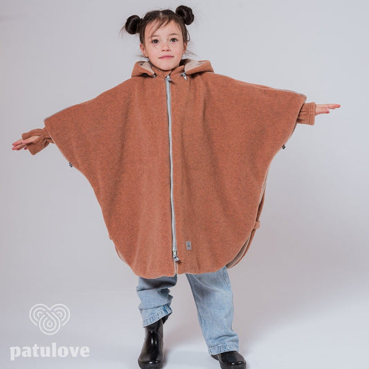 Car Poncho For Kids - Fox