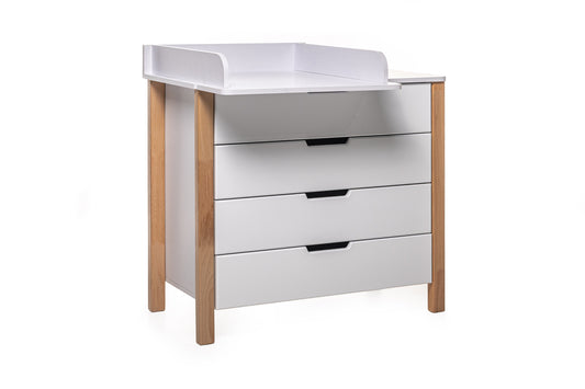 Changing Dresser ELIN - Natural/White