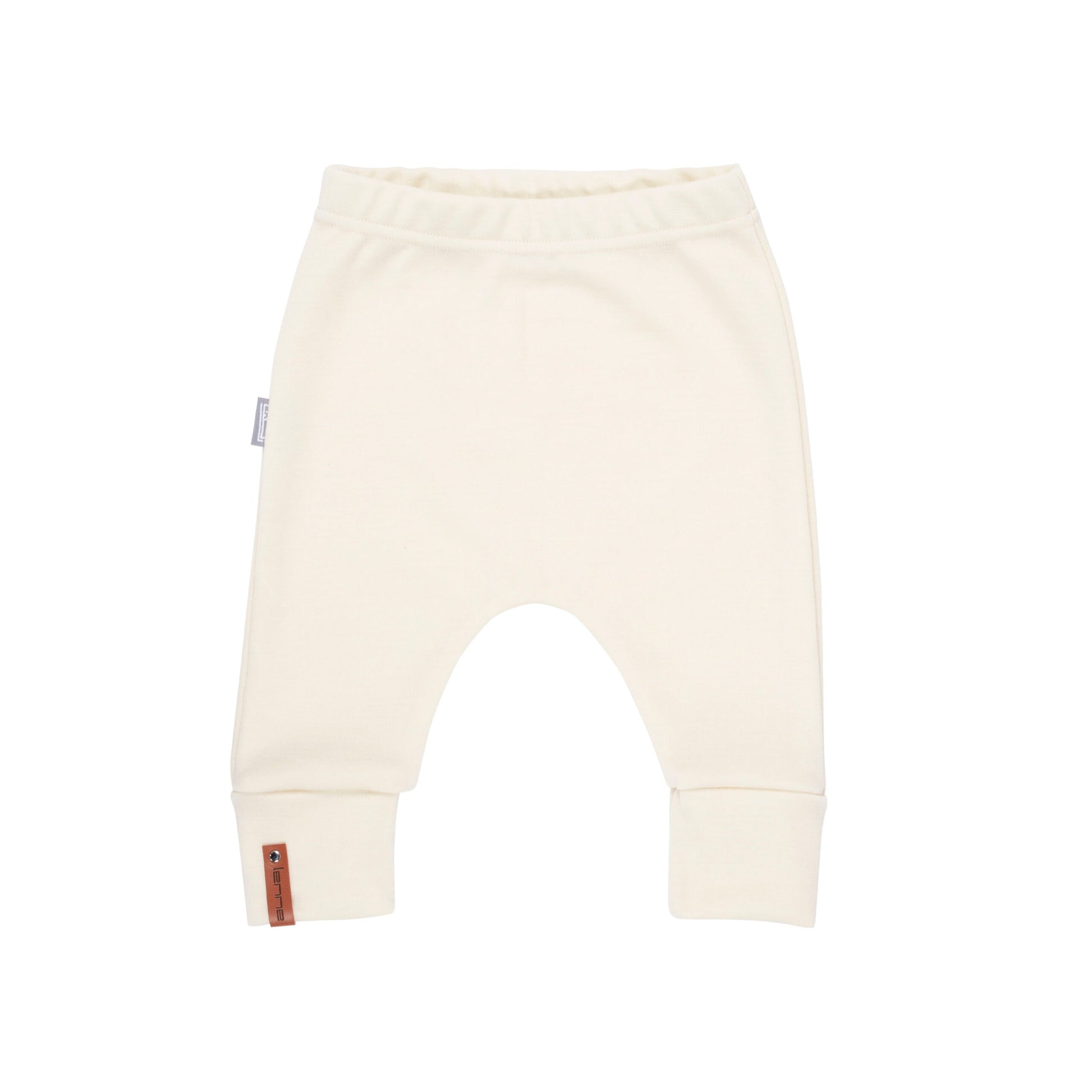 Children’s Merino Wool Top and Trousers Set – White
