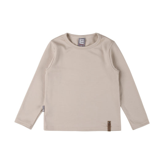 Children’s Merino Wool Top – Beige