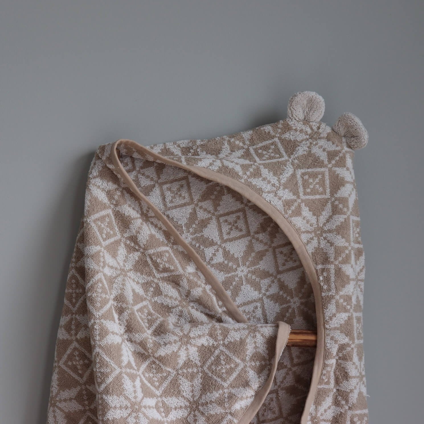 Children's Hooded Towel - Teddy