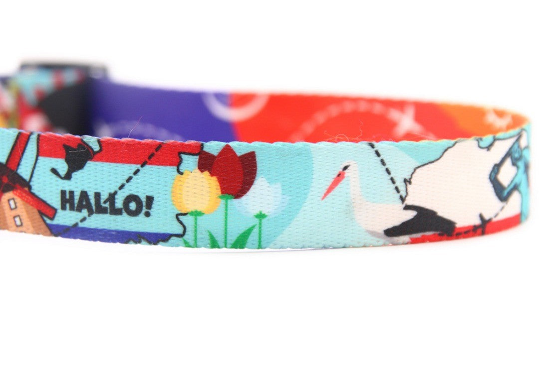 Collar With A Plastic Bucle – Travel