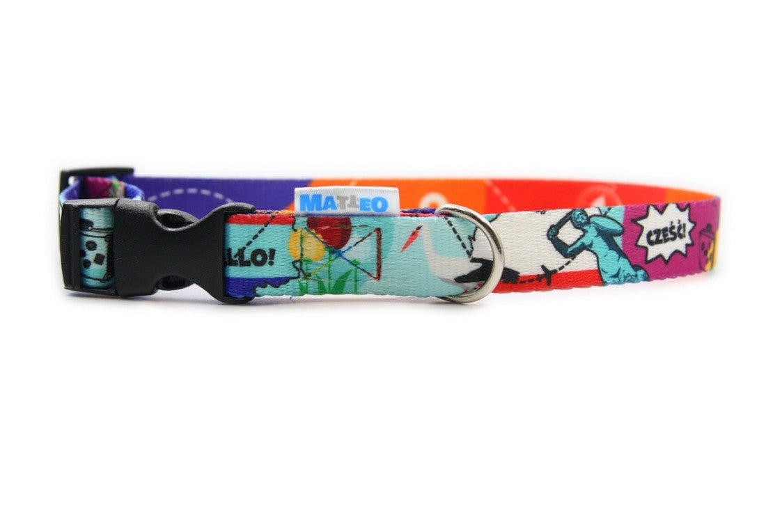 Collar With A Plastic Bucle – Travel