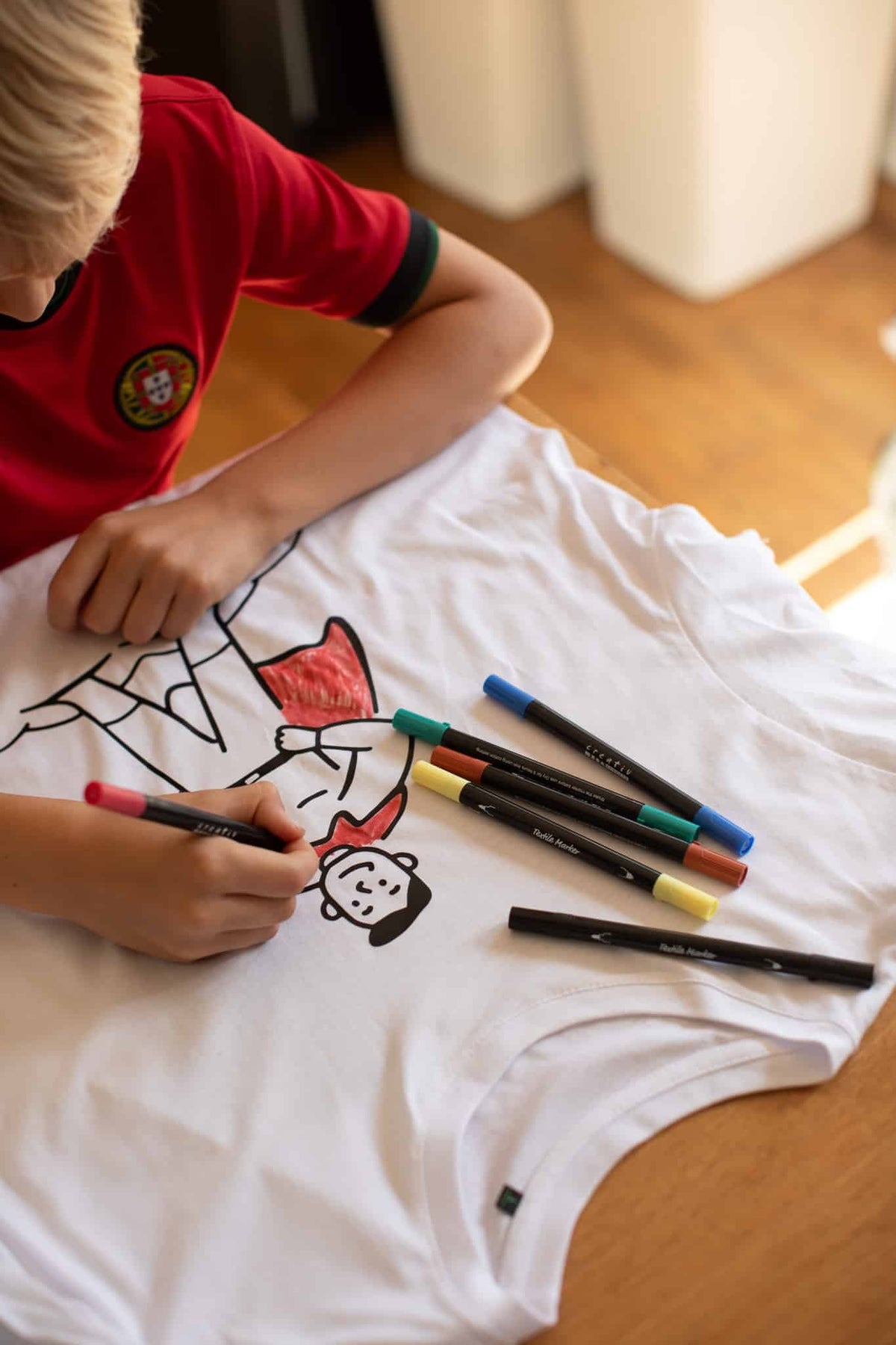Colour Your Own Superhero T-Shirt Kit