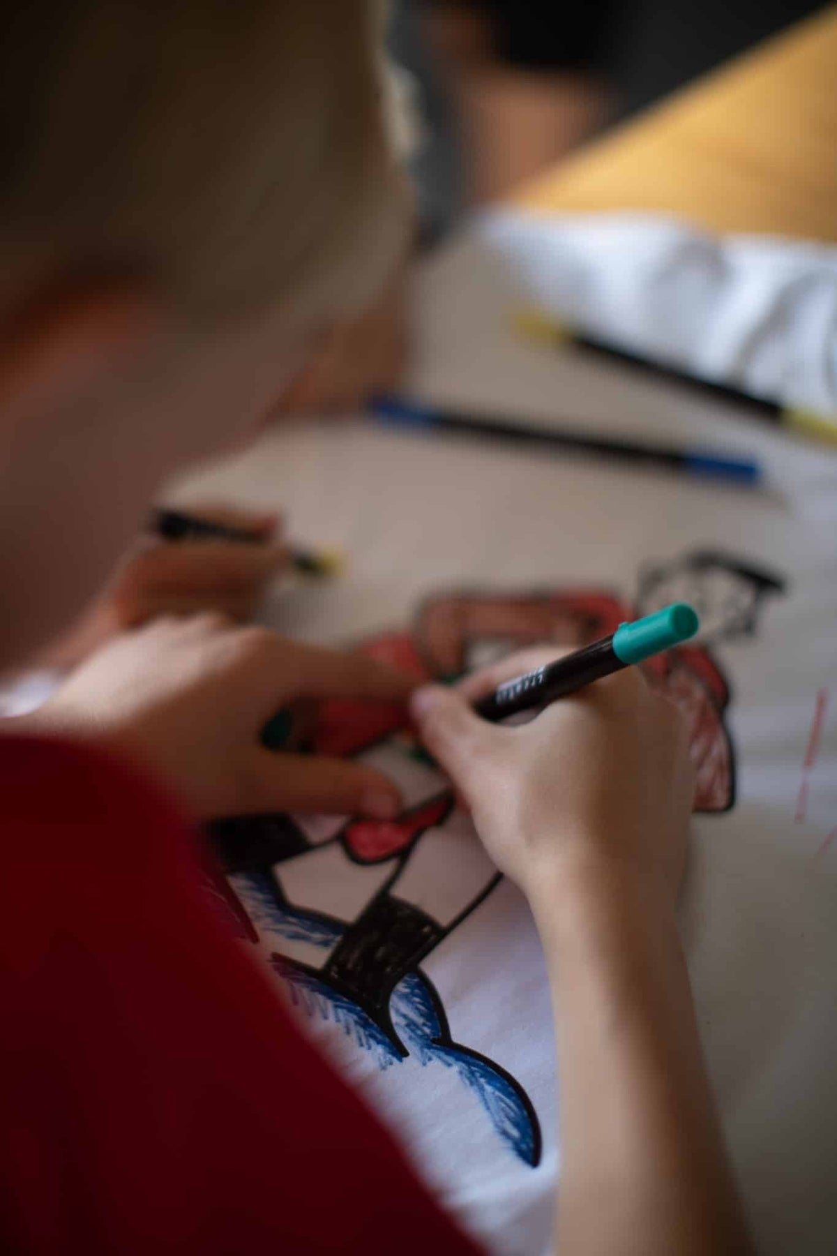 Colour Your Own Superhero T-Shirt Kit
