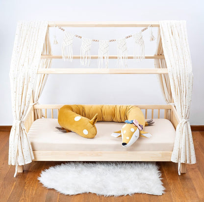 Doe with Flowers – Cuddle Pillow